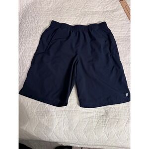 Prince men's shorts navy size xl, navy blue‎ athletic shorts